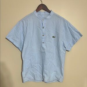 Lacoste Light Blue Short Sleeve Shirt